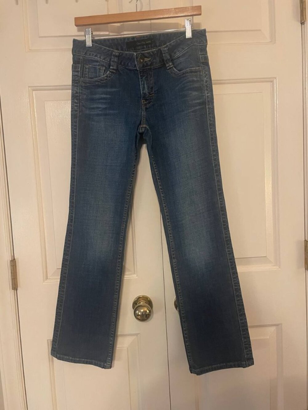 Calvin Klein Jeans Women's 4 lean Bootcut Denim | Y2K Retro Style